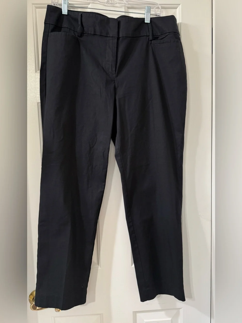 Loft Outlet Black Original Ankle Pants size 12 *NWT